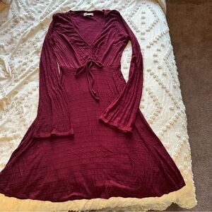 Altar’d State Maroon Dress